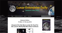 Desktop Screenshot of lunarenterprisedaily.com